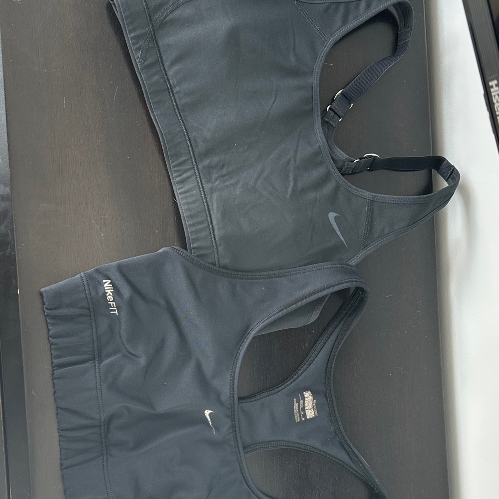 Nike Women's Black Sports Bra Duo